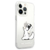 Karl Lagerfeld Choupette Fun - Etui iPhone 13 Pro (przezroczysty)