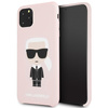 Karl Lagerfeld Fullbody Silicone Iconic - Etui iPhone 11 Pro Max (Pink)