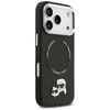 Karl Lagerfeld Karl & Choupette Pins MagSafe - Etui iPhone 17 Pro (czarny)