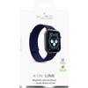 PURO ICON LINK - Magnetyczny pasek do Apple Watch 42/44/45 mm (M/L) (granatowy)