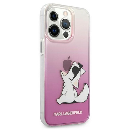 Karl Lagerfeld Choupette Fun - Etui iPhone 13 Pro (różowy)