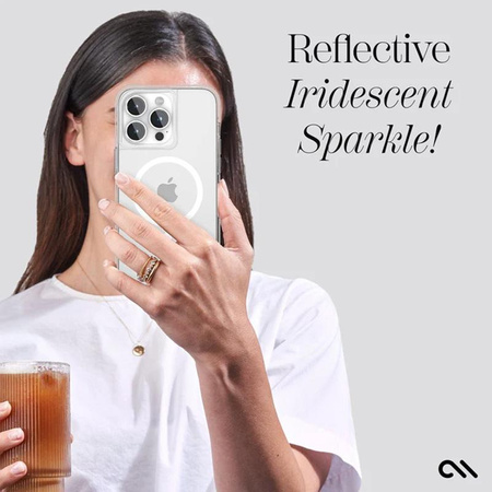 Case-Mate Aluminum Ring Lens Protector - Szkło ochronne na obiektyw aparatu iPhone 15 Pro / iPhone 15 Pro Max (Twinkle)