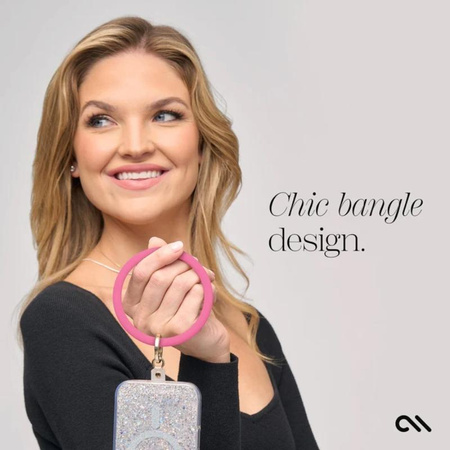 Case-Mate Phone Bangle - Bransoletka na nadgarstek do smartfona (Fuchsia)