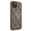 Guess 4G Big Metal Logo - Etui iPhone 13 (brązowy)