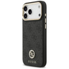 Guess 4G Strass Logo MagSafe - Etui iPhone 17 Pro Max (czarny)