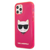 Karl Lagerfeld Choupette Head - Etui iPhone 12 Pro Max (Fluo Pink)