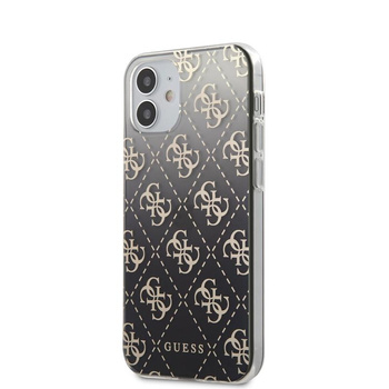 Guess 4G Gradient - Etui iPhone 12 Mini (czarny)