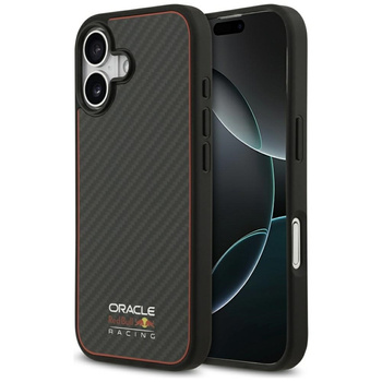 Red Bull Kevlar Logo Matt MagSafe - Etui iPhone 17 (czarny)