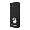 Karl Lagerfeld Silicone NFT Choupette - Etui iPhone 11 (czarny)