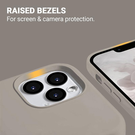 Crong Color Cover - Etui iPhone 13 Pro Max (kamienny beż)