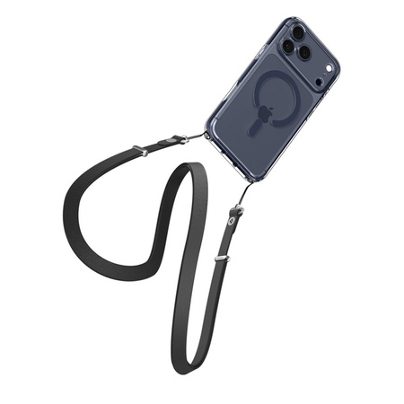 Spigen Ultra Hybrid Mag MagSafe - Etui do iPhone 17 Pro (Clear/Deep Blue)