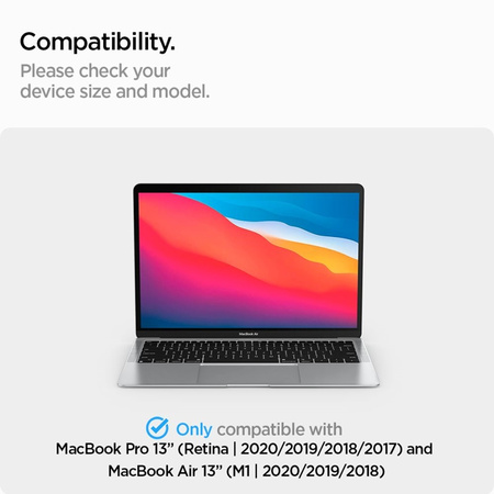 Spigen SafeView Privacy - Folia prywatyzująca do MacBook Air 13.6" M4 (2025) / M3 (2024) / M2 (2022)