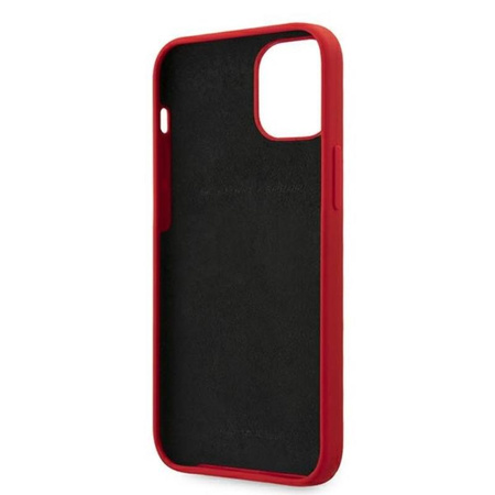 FERRARI On Track Silicone - Etui iPhone 12 / iPhone 12 Pro (czerwony)