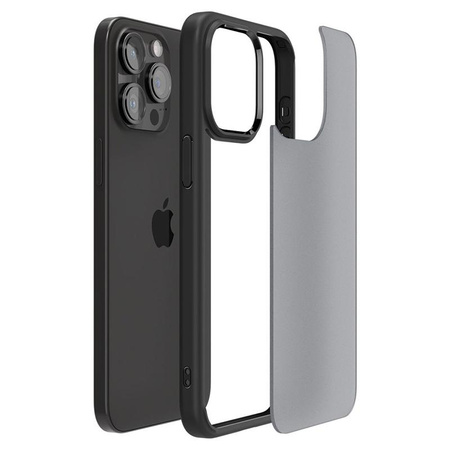Spigen Ultra Hybrid - Etui do iPhone 15 Pro Max (Frost Black)