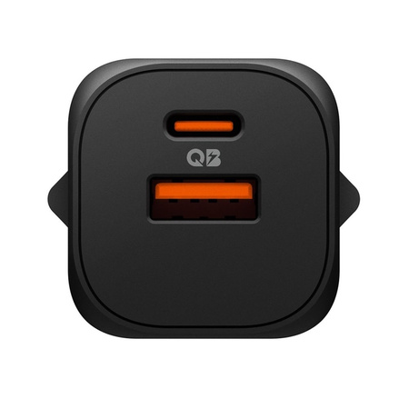 Spigen Essential EE352EU GaN Pro - Ładowarka sieciowa USB-C + USB-A 35W (Black)