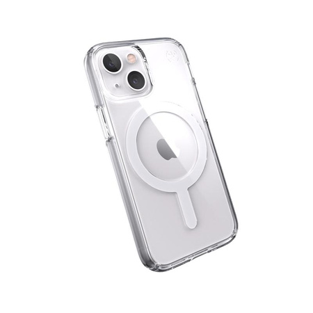 Speck Presidio Perfect-Clear + MagSafe – Etui iPhone 13 Mini z powłoką MICROBAN (Clear)