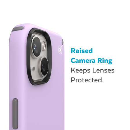 Speck Presidio2 Pro - Antybakteryjne etui iPhone 14 Plus (Spring Purple / Cloudygrey / White)