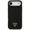 Guess Silicone Triangle Logo MagSafe - Etui iPhone Air (czarny)
