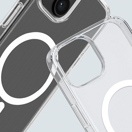 PURO LITE MAG - Etui iPhone 15 MagSafe (przezroczysty)