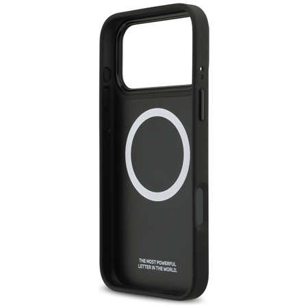 BMW M Shape Logo MagSafe - Etui iPhone 17 Pro Max (czarny)