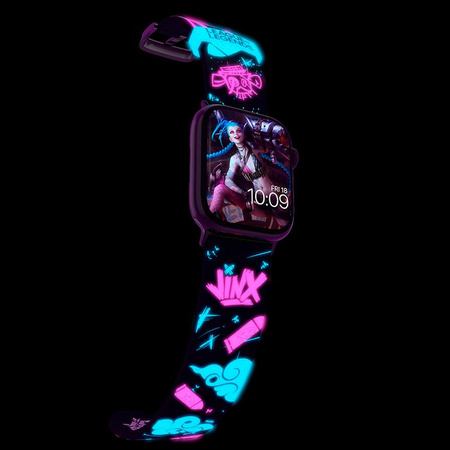 League of Legends - Pasek do Apple Watch (Jinx Graffiti)