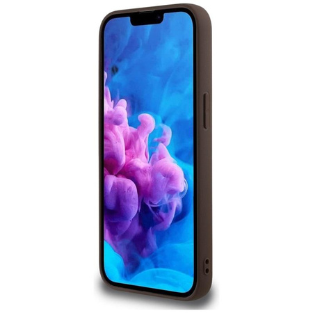 Guess 4G Big Logo - Etui do iPhone 16e (brązowy)