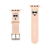 Karl Lagerfeld Silicone Karl & Choupette Heads – Pasek do Apple Watch 38/40/41 mm (różowy)