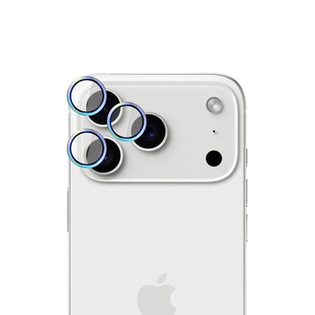 3mk HARDY Lens Protection Pro - Szkło na obiektyw aparatu iPhone 17 Pro / iPhone 17 Pro Max (Rainbow)
