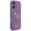 Guess Fixed Glitter Big 4G - Etui iPhone 17 (liliowy)