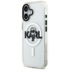 Karl Lagerfeld IML Karl Sketch Logo MagSafe - Etui iPhone 17 (przezroczysty)