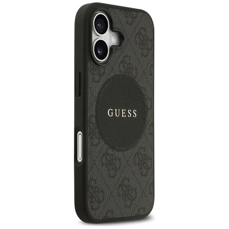 Guess 4G Circle Classic Logo MagSafe - Etui iPhone 17 (czarny)