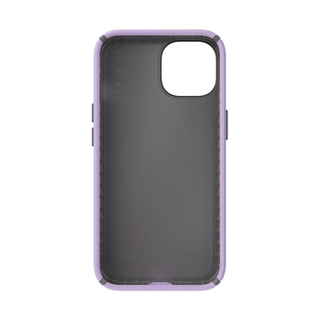 Speck Presidio2 Pro - Antybakteryjne etui iPhone 14 / iPhone 13 (Spring Purple / Cloudygrey / White)