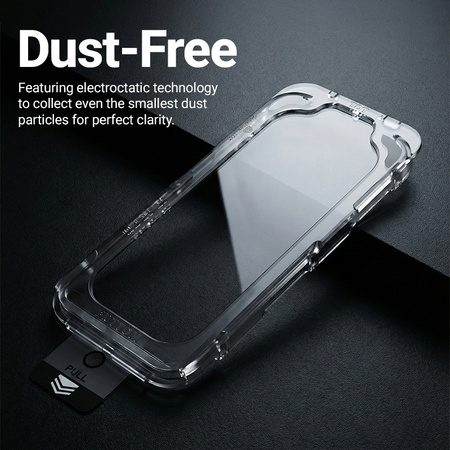 Crong EasyShield 2-Pack - Szkło hartowane iPhone 16e / iPhone 14 / iPhone 13 / iPhone 13 Pro (2 sztuki)