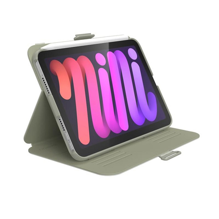 Speck Balance Folio - Etui iPad mini 6 (2021) z powłoką MICROBAN (Velvet Green/Moss Green)