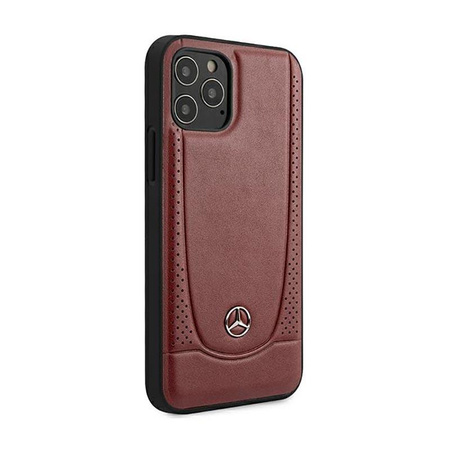 Mercedes Leather Urban Line - Etui iPhone 12 / iPhone 12 Pro (czerwony)