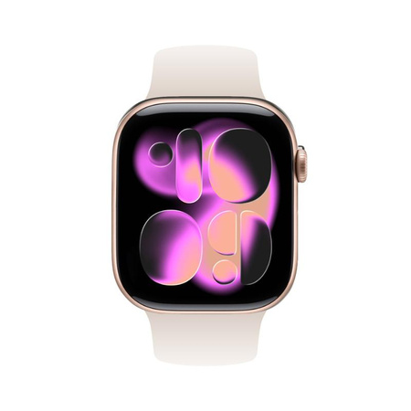 Crong Liquid - Pasek do Apple Watch 38/40/41/42mm (kamienny beż)