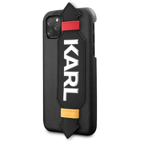 Karl Lagerfeld Case Strap - Etui iPhone 11 Pro (czarny)