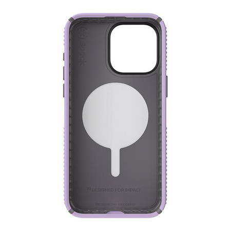 Speck Presidio2 Grip Magsafe - Etui iPhone 15 Pro Max (Spring Purple / Cloudy Grey / White)