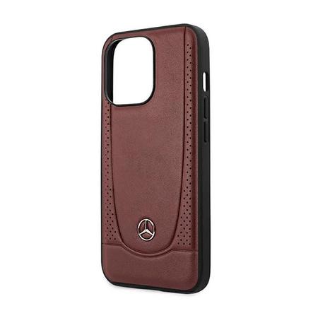Mercedes Leather Urban Line - Etui iPhone 14 Pro (czerwony)