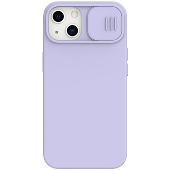 Nillkin CamShield Silky Magnetic - Etui Apple iPhone 13 z osłoną aparatu (Misty Purple)