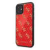 Guess 4G Double Layer Glitter Case - Etui iPhone 11 (Red)