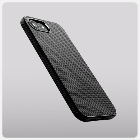 Spigen Liquid Air - Etui do iPhone 16e (Matte Black)