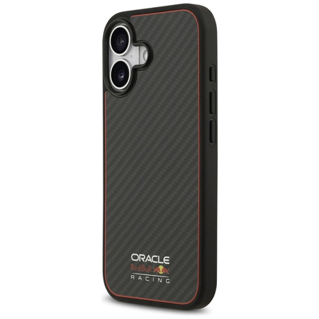 Red Bull Kevlar Logo Matt MagSafe - Etui iPhone 17 (czarny)