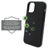 PURO ICON Cover - Etui iPhone 12 Pro Max z ochroną antybakteryjną (czarny)