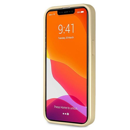 Guess 4G Collection MagSafe - Etui iPhone 13 Pro (brązowy)