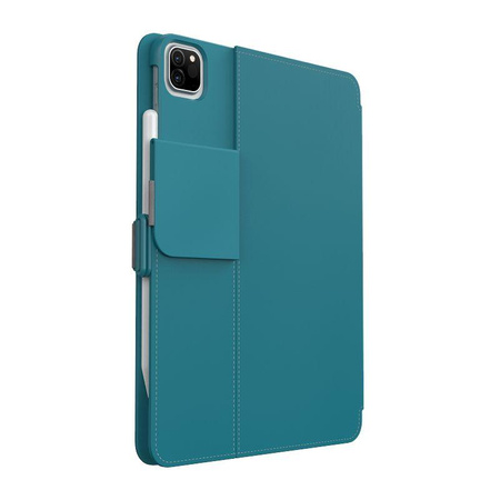 Speck Balance Folio – Etui iPad Pro 11" (2022-2018) / iPad Air 11” (2024) / iPad Air 10.9” (5-4 gen.) (2022-2020) (Deep Sea Teal/Cloudy Grey)