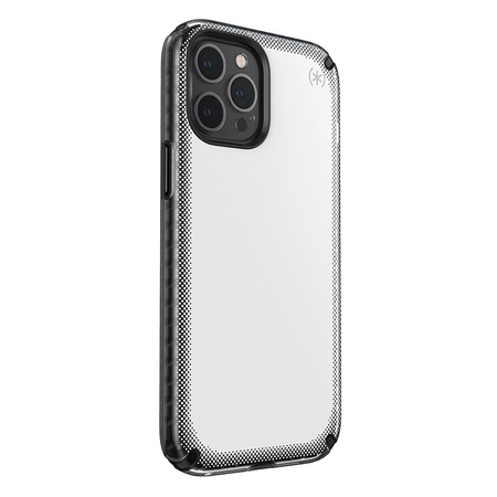 Speck Presidio2 Armor Cloud - Etui iPhone 12 Pro Max z powłoką MICROBAN (Clear/Black)