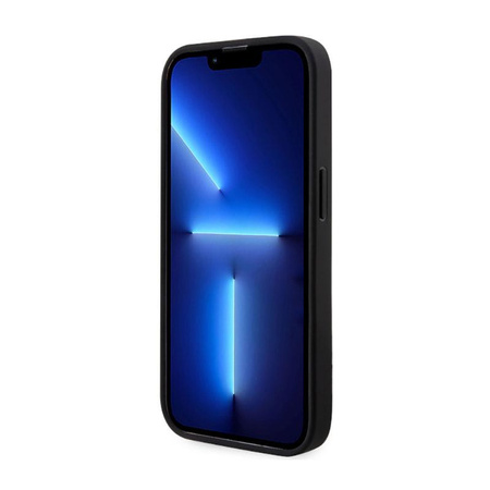 Karl Lagerfeld NFT Saffiano Karl & Choupette - Etui iPhone 14 Pro Max (Srebrny)