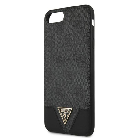 Guess 4G Triangle Collection - Etui iPhone 8 Plus / 7 Plus (szary)
