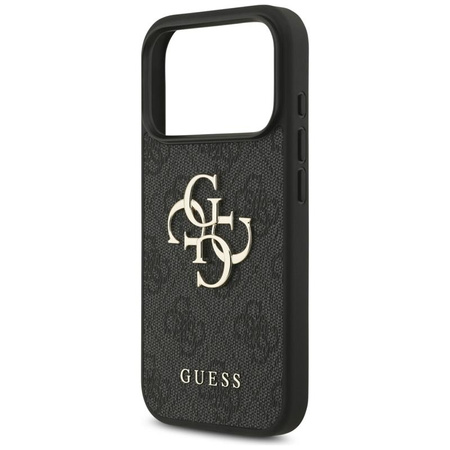 Guess 4G Strap 4G Classic Logo - Etui iPhone 17 Pro (czarny)
